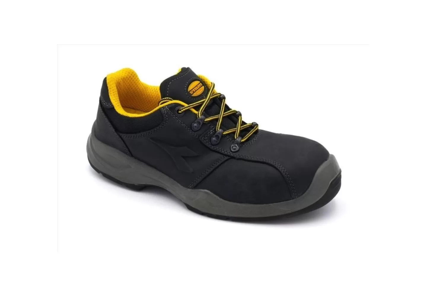 Uomo Utility Diadora Scarpa Antinfortunistica Bassa In Pelle Nabuk Diadora Flow S3 Src