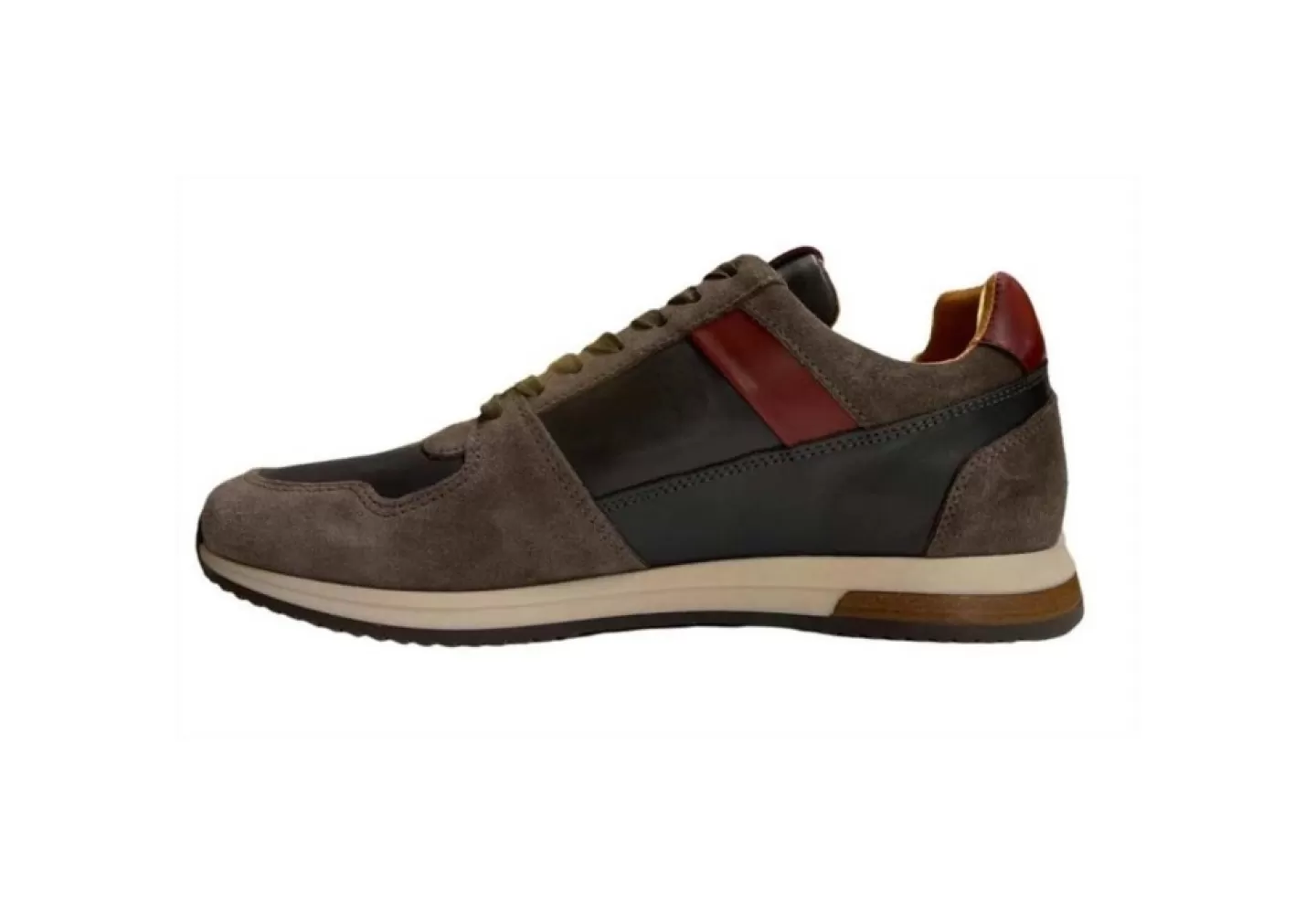 Uomo Ambitious Scarpe Casual Da Uomo In Pelle 11717-11083Am Antracite