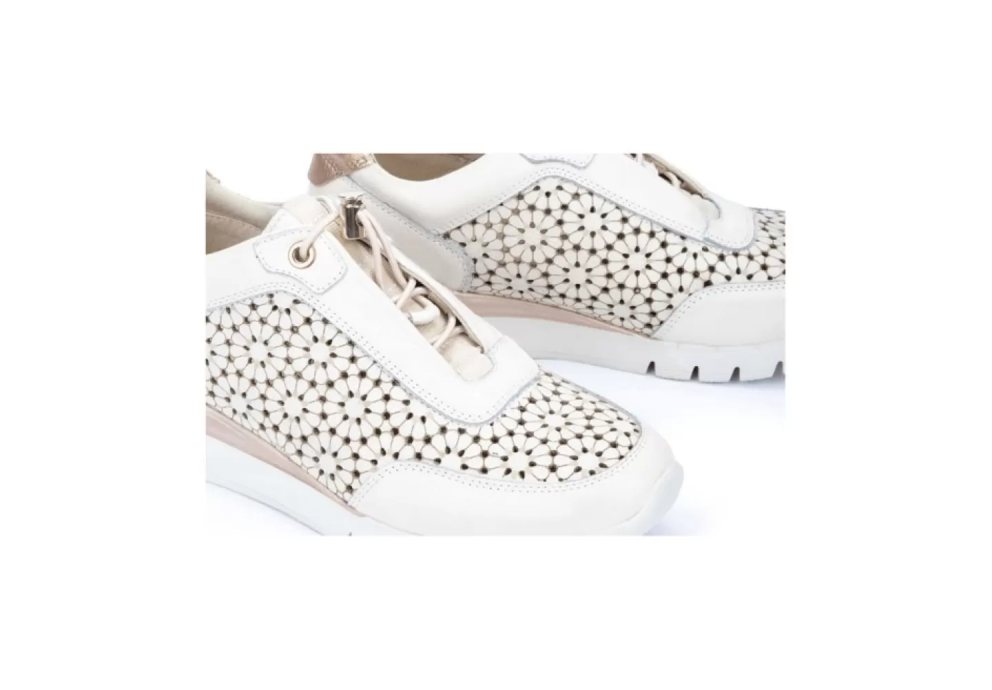 Donna Pikolinos Scarpe Da Donna Traforate In Pelle W4R-6584 Nata