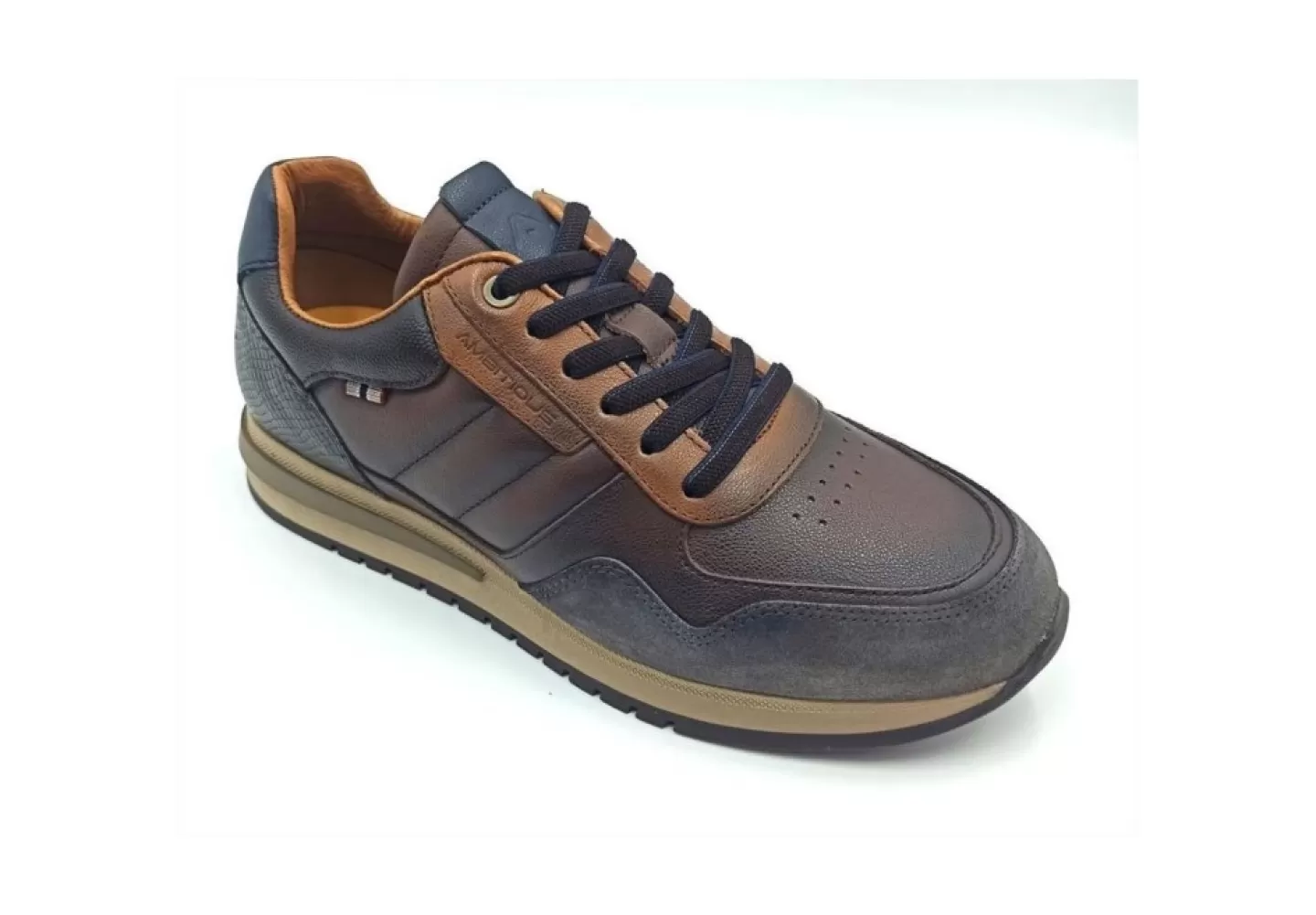 Uomo Ambitious Sneaker Da Uomo 13128-11083 Testa Di Moro Combi