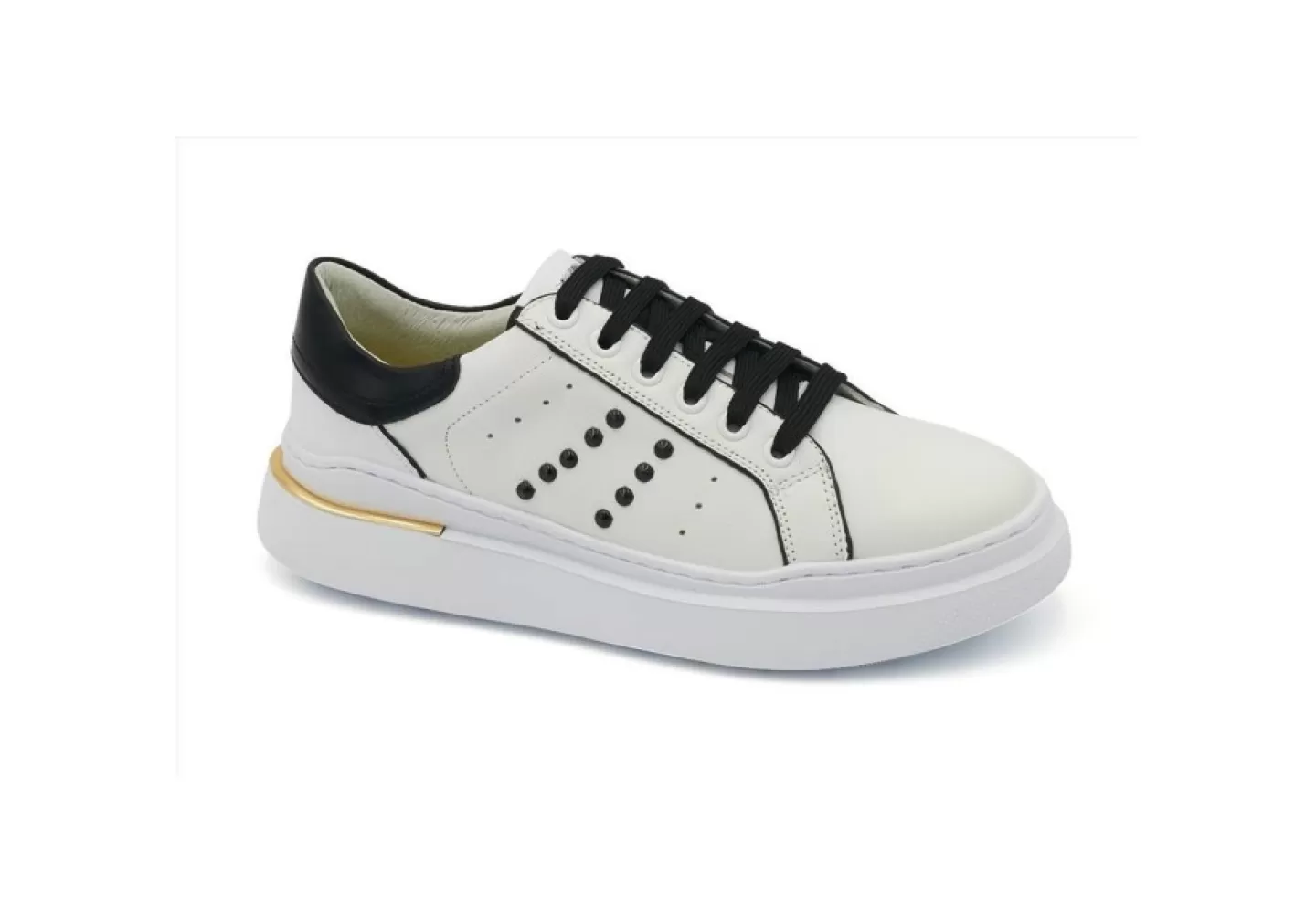 Donna Keys Sneakers Da Donna In Pelle Bianca K-4551