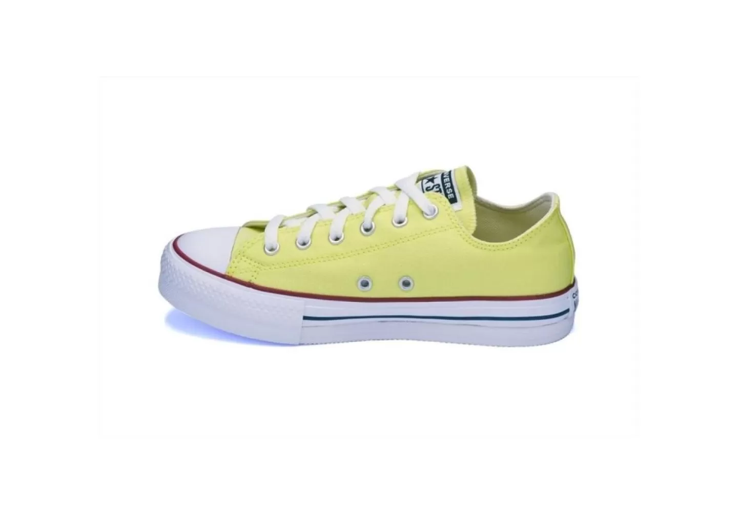 Donna Converse Sneakers In Tela Chuck Taylor All Star Eva Lift Giallo
